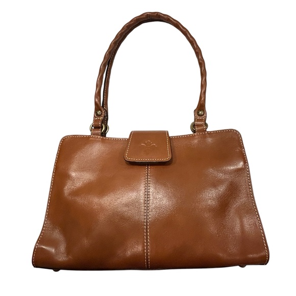 Patricia Nash Handbags - Patricia Nash Rienzo Satchel Brown Tan Leather - Like New Condition
